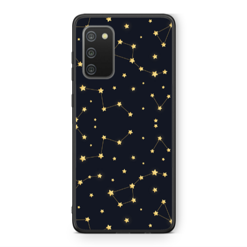 Samsung A02s Kite Stars Black Glossy Θήκη