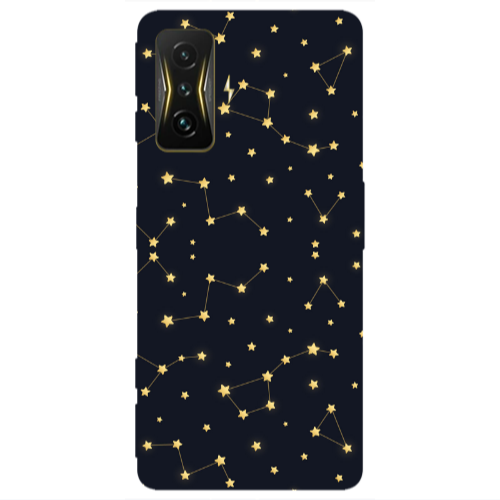 Xiaomi Poco F4 Gt Kite Stars Transparent Silicone TPU Θήκη