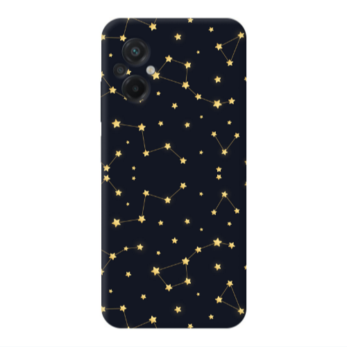 Xiaomi Poco M5 Kite Stars Transparent Silicone TPU Θήκη