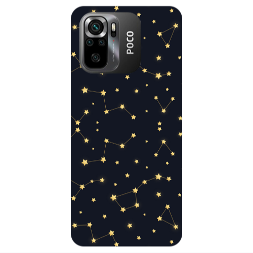 Xiaomi Poco M5 s Kite Stars Transparent Silicone TPU Θήκη