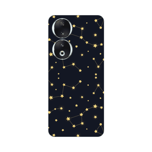 Honor 90 5G Kite Stars Transparent Silicone TPU Θήκη
