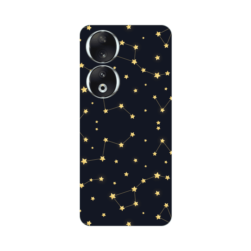 Honor 90 5G Kite Stars Transparent Silicone TPU Θήκη