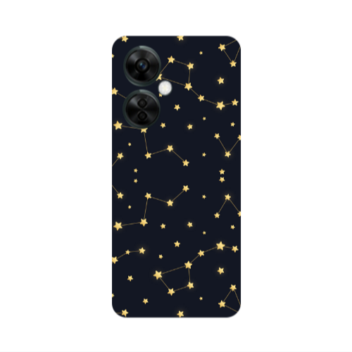 Oneplus Nord CE 3 Lite 5G Kite Stars Transparent Silicone TPU Θήκη