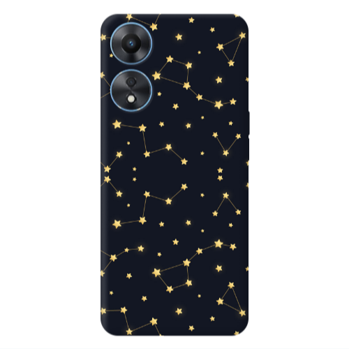 Oppo A 98 Kite Stars Transparent Silicone TPU Θήκη