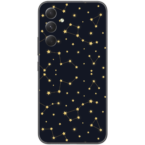 Samsung Galaxy A25 Kite Stars Transparent Silicone TPU Θήκη