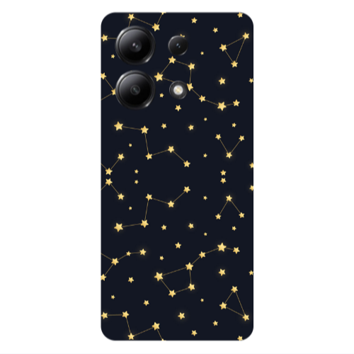 Xiaomi Redmi Note 13 4G Kite Stars Transparent Silicone TPU Θήκη