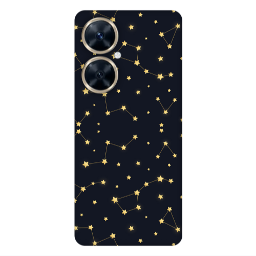 Huawei Nova 11i Kite Stars Transparent Silicone TPU Θήκη