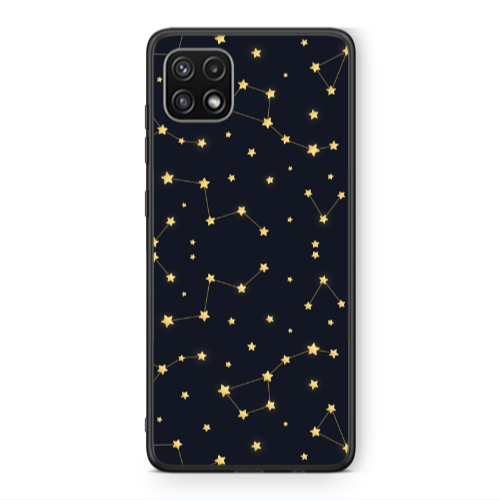 Samsung A22 5G Kite Stars Black Glossy Θήκη
