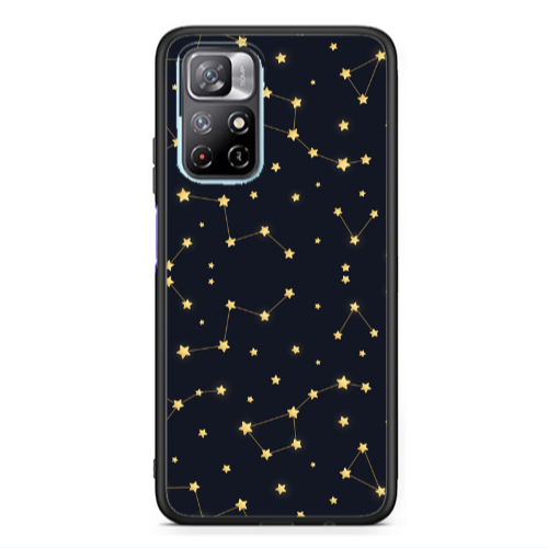 Xiaomi Poco M4 Pro 5G Kite Stars Black Glossy Θήκη