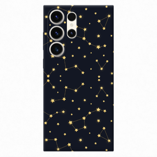 Samsung S24 Ultra Kite Stars Transparent Silicone TPU Θήκη