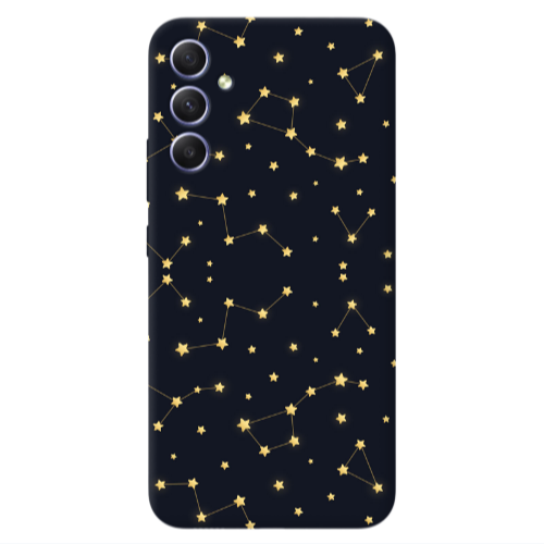 Samsung A25 Kite Stars Transparent Silicone TPU Θήκη