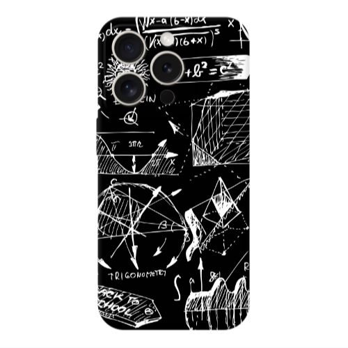Apple Iphone 16 Pro Trigonometry Transparent Silicone TPU Θήκη