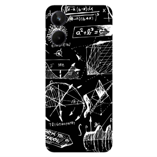 Realme 10 Trigonometry Transparent Silicone TPU Θήκη