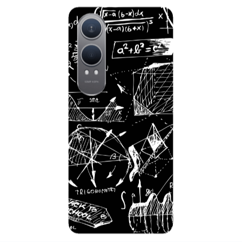 Oneplus Nord Ce 4 lite Trigonometry Transparent Silicone TPU Θήκη