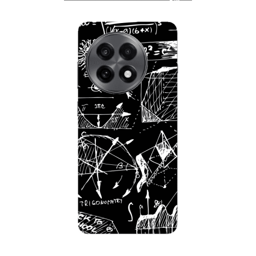 Oneplus 13 5G Trigonometry Transparent Silicone TPU Θήκη