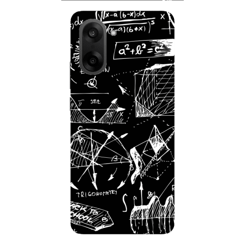 Oneplus Nord CE 5 Trigonometry Transparent Silicone TPU Θήκη