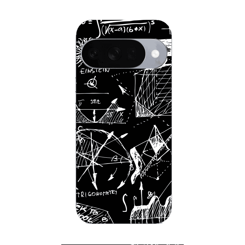 Google Pixel 10 Trigonometry Transparent Silicone TPU Θήκη