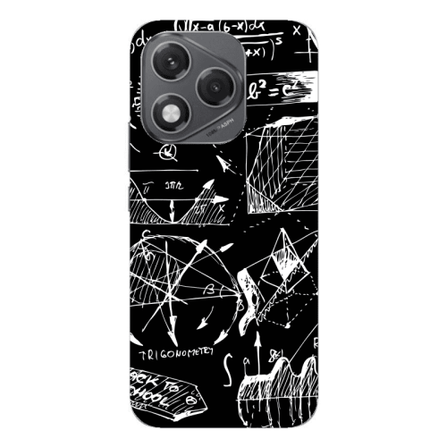 Honor 400 Lite Trigonometry Transparent Silicone TPU Θήκη