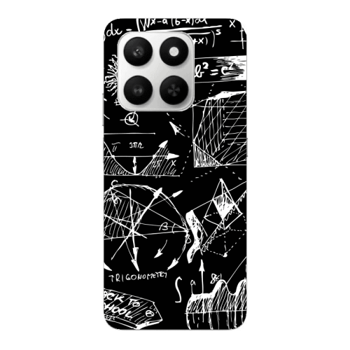 Honor Magic 400 Smart Trigonometry Transparent Silicone TPU Θήκη