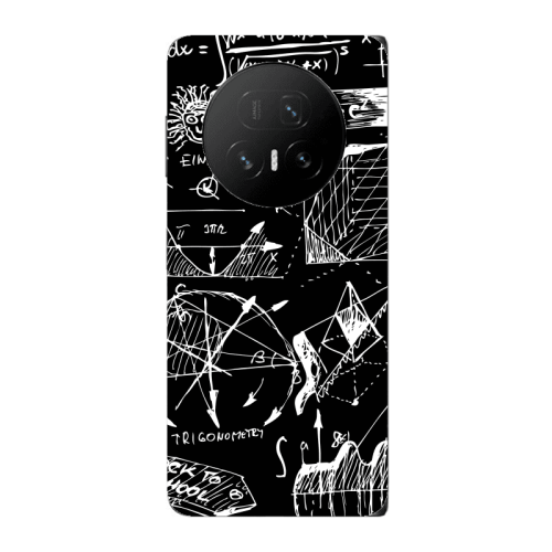 Honor Magic V5 Trigonometry Transparent Silicone TPU Θήκη
