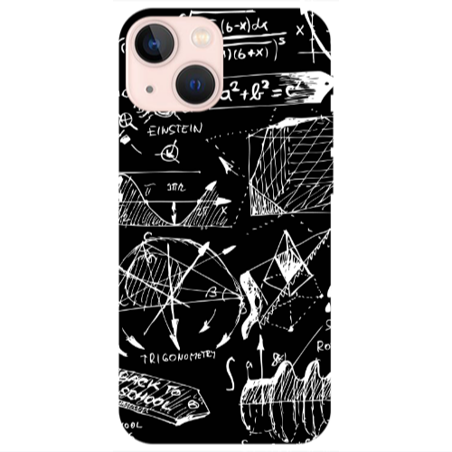 Apple iPhone 13 Trigonometry Transparent Silicone TPU Θήκη