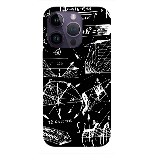 Apple iPhone 14 Pro  Trigonometry Transparent Silicone TPU Θήκη