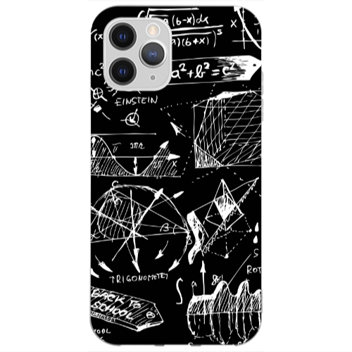 Apple iPhone 13 Pro Trigonometry Transparent Silicone TPU Θήκη