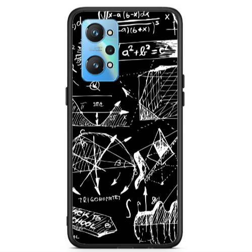 Realme Gt Neo 2 Trigonometry Black Glossy Θήκη
