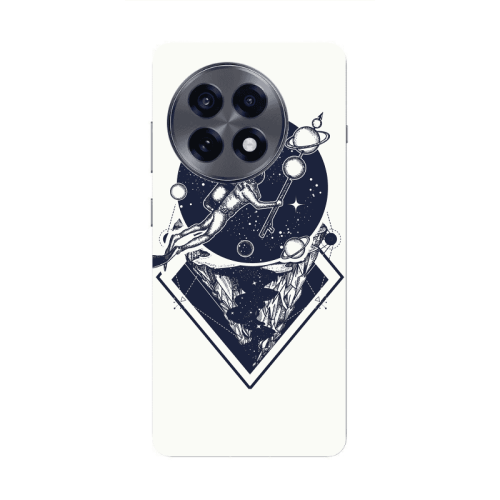 Oneplus 13 R Diver on the month Transparent Silicone TPU Θήκη