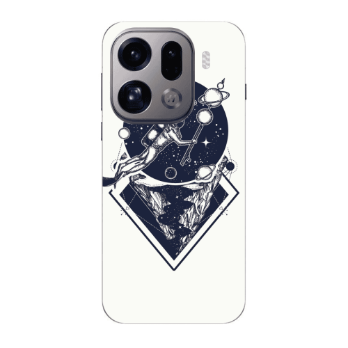 Oppo Find X9 Pro Diver on the month Transparent Silicone TPU Θήκη