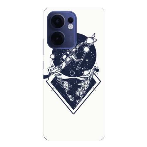 Oppo Reno13 FS Diver on the month Transparent Silicone TPU Θήκη
