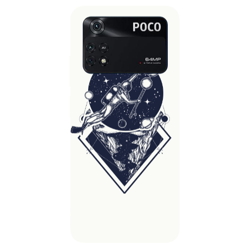 Xiaomi Poco M4 Pro 4G Diver on the month Transparent Silicone TPU Θήκη