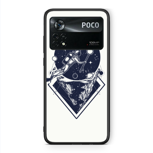 Xiaomi Poco X4 Pro Diver on the month Black Glossy Θήκη