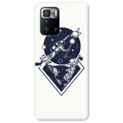 Xiaomi Poco X3 GT Diver on the month Transparent Silicone TPU Θήκη