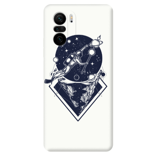 Xiaomi Poco F3 Diver on the month Transparent Silicone TPU Θήκη