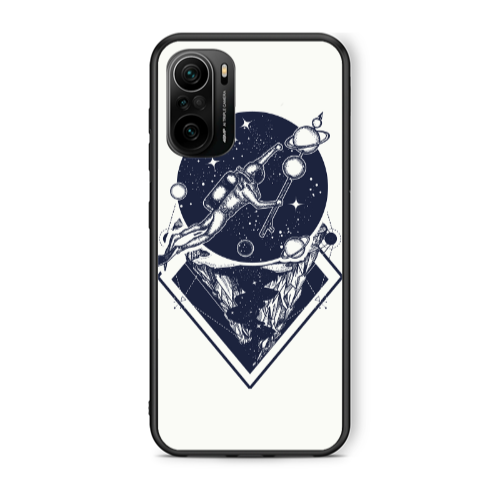 Xiaomi Poco F3 Diver on the month Black Glossy Θήκη