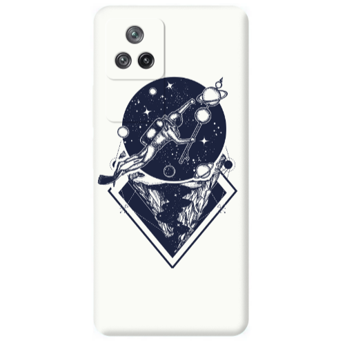 Xiaomi Poco F4 Diver on the month Transparent Silicone TPU Θήκη