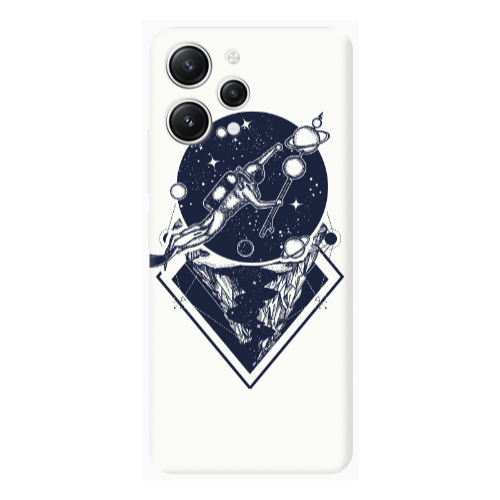 Xiaomi Redmi 12 Diver on the month Transparent Silicone TPU Θήκη