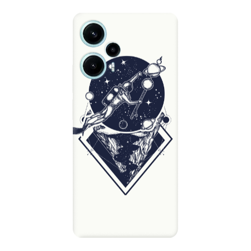 Xiaomi Poco F5 Diver on the month Transparent Silicone TPU Θήκη