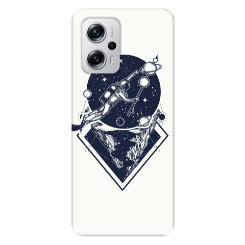 Xiaomi Poco X4 GT Diver on the month Transparent Silicone TPU Θήκη