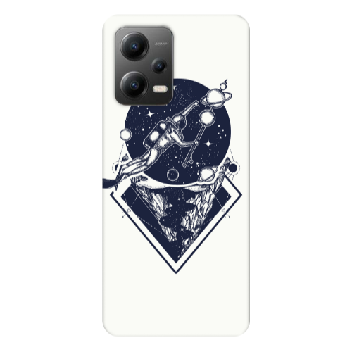 Xiaomi Poco X5 Diver on the month Transparent Silicone TPU Θήκη