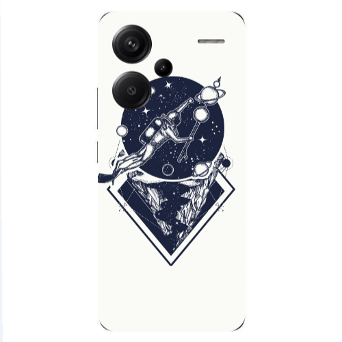 Xiaomi Redmi Note 13 Pro+ 5G  Diver on the month Transparent Silicone TPU Θήκη