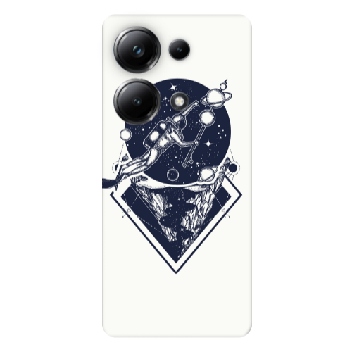 Xiaomi Poco M6 Pro 4G Diver on the month Transparent Silicone TPU Θήκη