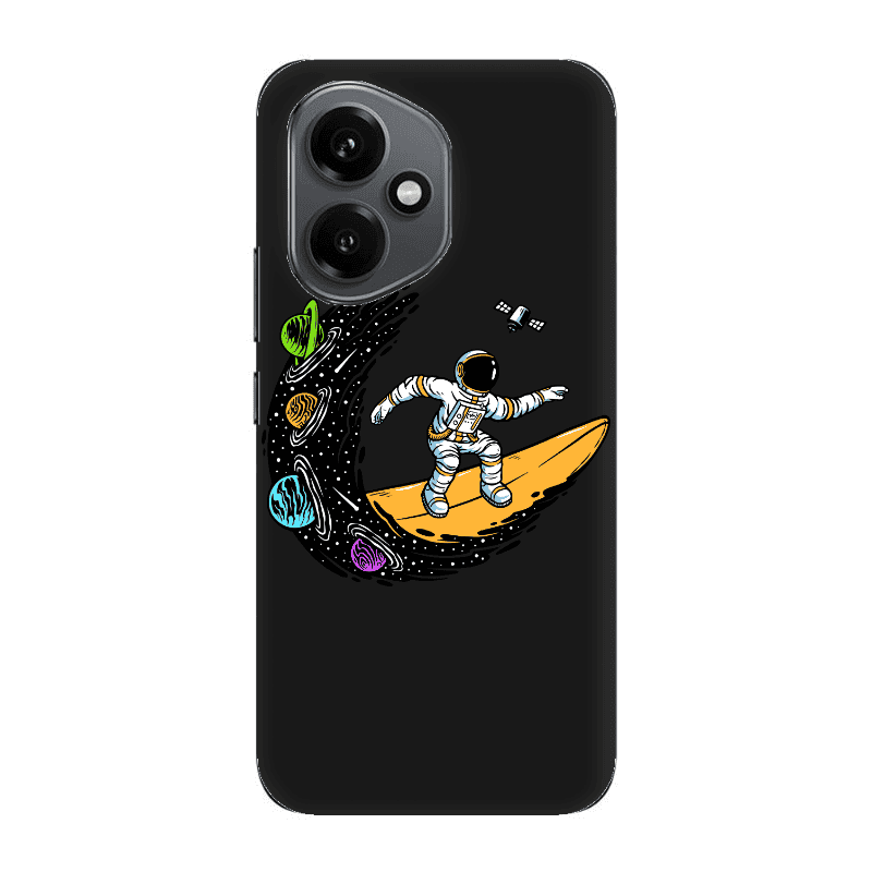 Honor Magic 400 Surf in space Black Colored Silicone TPU Θήκη