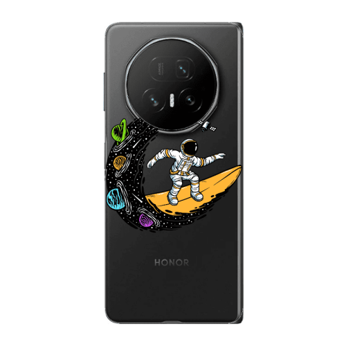 Honor Magic V5 Surf in space Transparent Silicone TPU Θήκη
