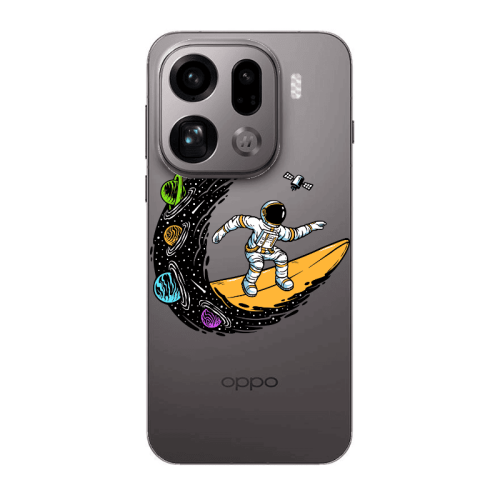 Oppo Find X9 Pro Surf in space Transparent Silicone TPU Θήκη