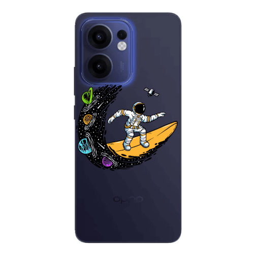 Oppo Reno 13 F Surf in space Transparent Silicone TPU Θήκη