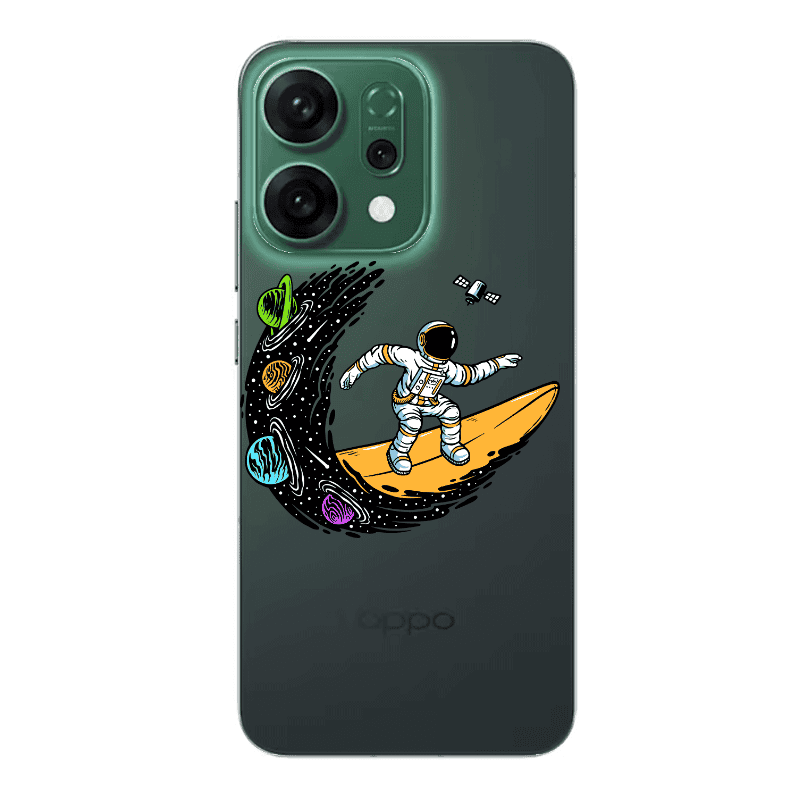 Oppo RENO 14 Surf in space Transparent Silicone TPU Θήκη
