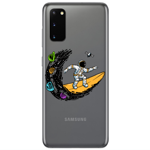 Samsung S20 Surf in space Transparent Silicone TPU Θήκη