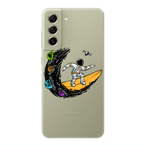 Samsung S22 Surf in space Transparent Silicone TPU Θήκη